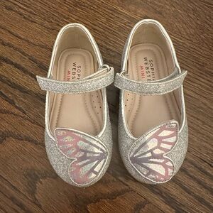 Sophia Webster mini toddler butterfly flats